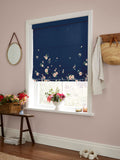 Cath Kidston Navy Spitalfields floral Roman blind (British brand)