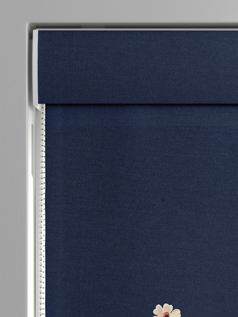 Cath Kidston Navy Spitalfields floral Roman blind (British brand)
