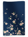 Cath Kidston Navy Spitalfields floral Roman blind (British brand)