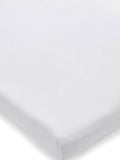 Clair De Lune white pram fitted sheet - British product