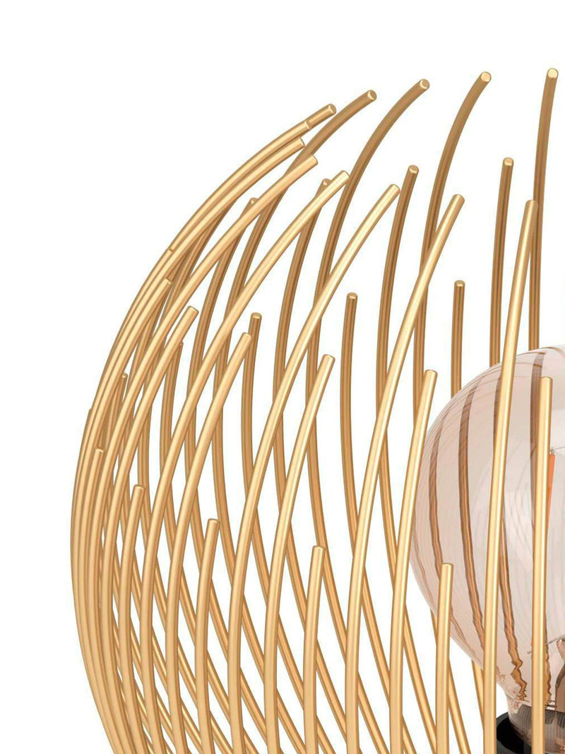 Eglo Gold Venezuela spherical table lamp, UK version