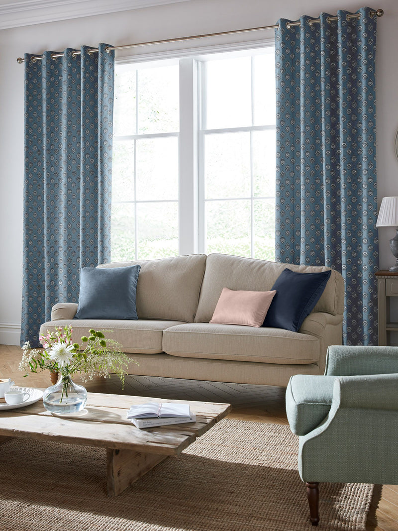 Laura Ashley Seaspray Gower curtains - British product