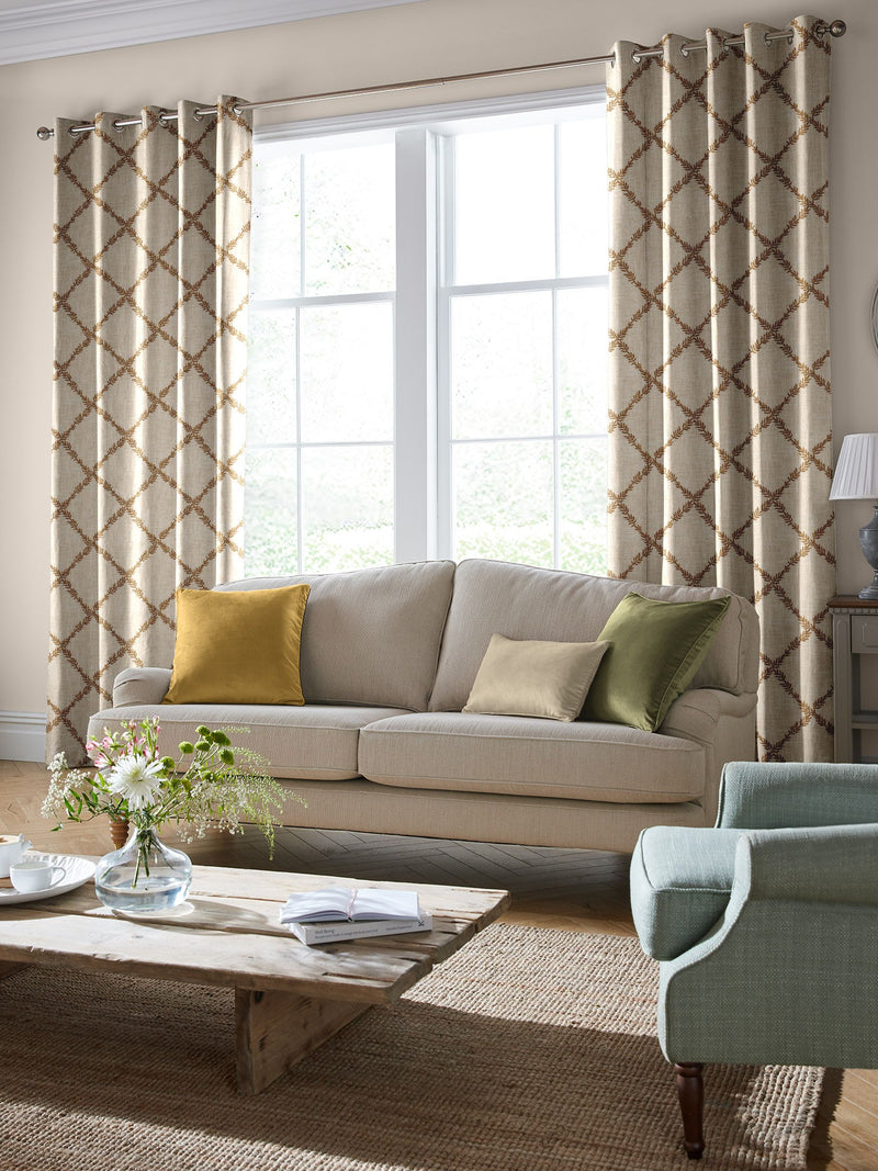 Laura Ashley Pennorth Amber curtains, UK version