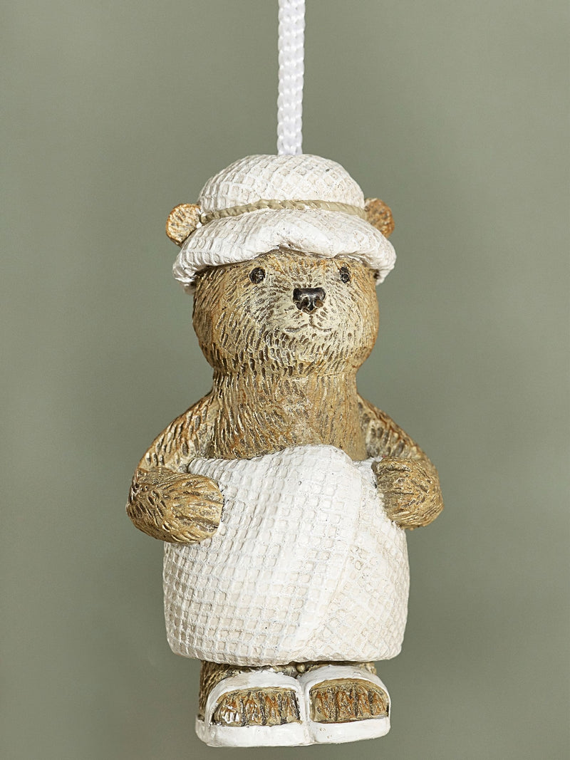 Natural Bertie Bear light pull, imported from the UK