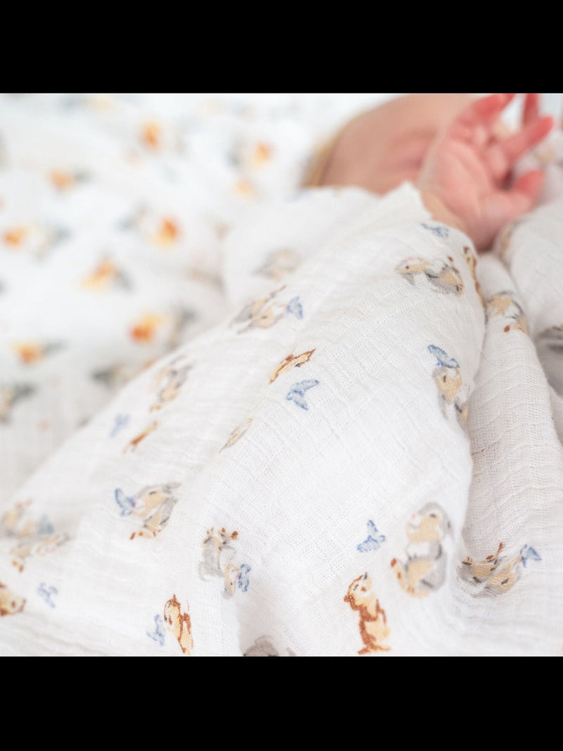 aden + anais muslin blanket animal essentials 4 pack - British product