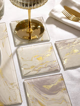 Next Natural Galaxy Glass Coasters Set of 4- Buy online at McGrocer