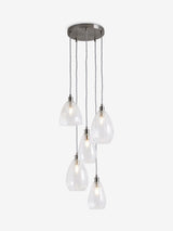 Next Blockley Clear Spare Glass Part for Cluster Pendant T98589 and 6 Light Chandelier T98588- Buy online at McGrocer
