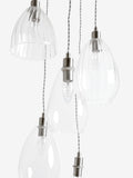 Blockley clear glass spare part for pendant and chandelier (British brand)