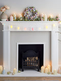 Lights4fun TruGlow LED slim pillar candles set of 3, UK version
