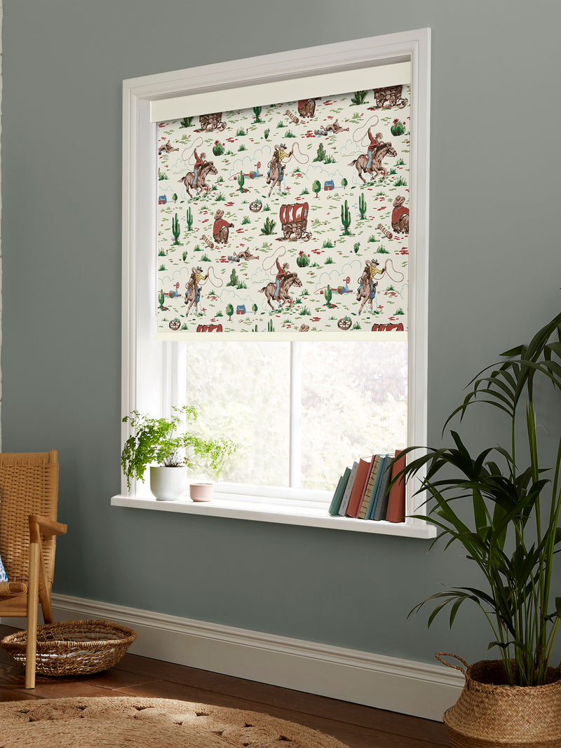 Cath Kidston cowboy print made to measure roller blinds (British brand)