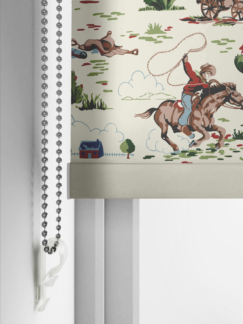 Cath Kidston cowboy print made to measure roller blinds (British brand)