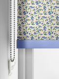 Cath Kidston blue forget me not roller blinds, imported from the UK