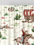 Cath Kidston cowboy made to measure cotton curtains, UK version