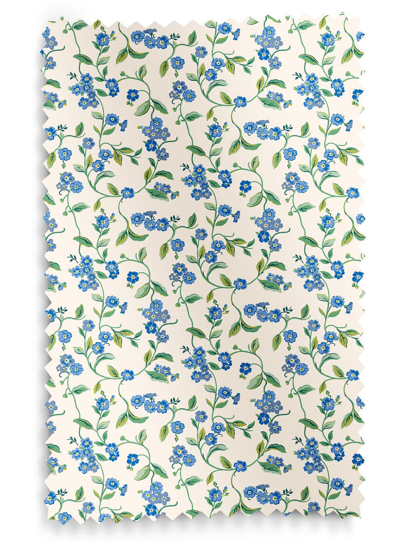 Cath Kidston Forget Me Not curtains in blue - British product