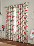 Cath Kidston orange pomegranate made to measure curtains, imported from the UK