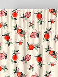 Cath Kidston orange pomegranate made to measure curtains, imported from the UK