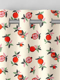 Cath Kidston orange pomegranate made to measure curtains, imported from the UK