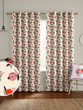 Cath Kidston orange pomegranate made to measure curtains, imported from the UK