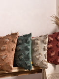 Furn Maeve tonal leopard print cotton cushion - British product