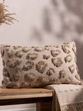 Furn Maeve tonal leopard print cotton cushion - British product