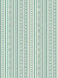 Joules wallpaper sample duck egg blue stripe A4, imported from the UK