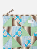 Oliver Bonas patchwork corduroy laptop case - British product