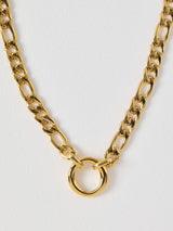 Next Oliver Bonas Zora Gold Tone Waterproof Chunky Ring Necklace- Buy online at McGrocer