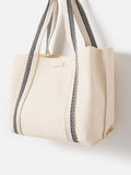 Oliver Bonas cream stripe tote bag accessory, UK version