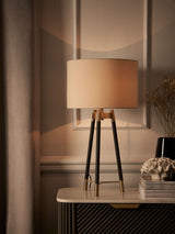 Next Black Hudson Table Lamp- Buy online at McGrocer