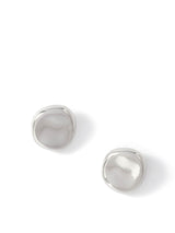 Next Mint Velvet Silver Shiny Stud Earrings- Buy online at McGrocer