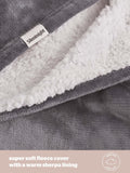Silentnight grey giant blanket 180x240cm - British product