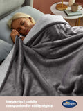 Silentnight grey giant blanket 180x240cm - British product