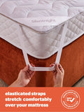 Silentnight White Self Heating Mattress Topper (British brand)
