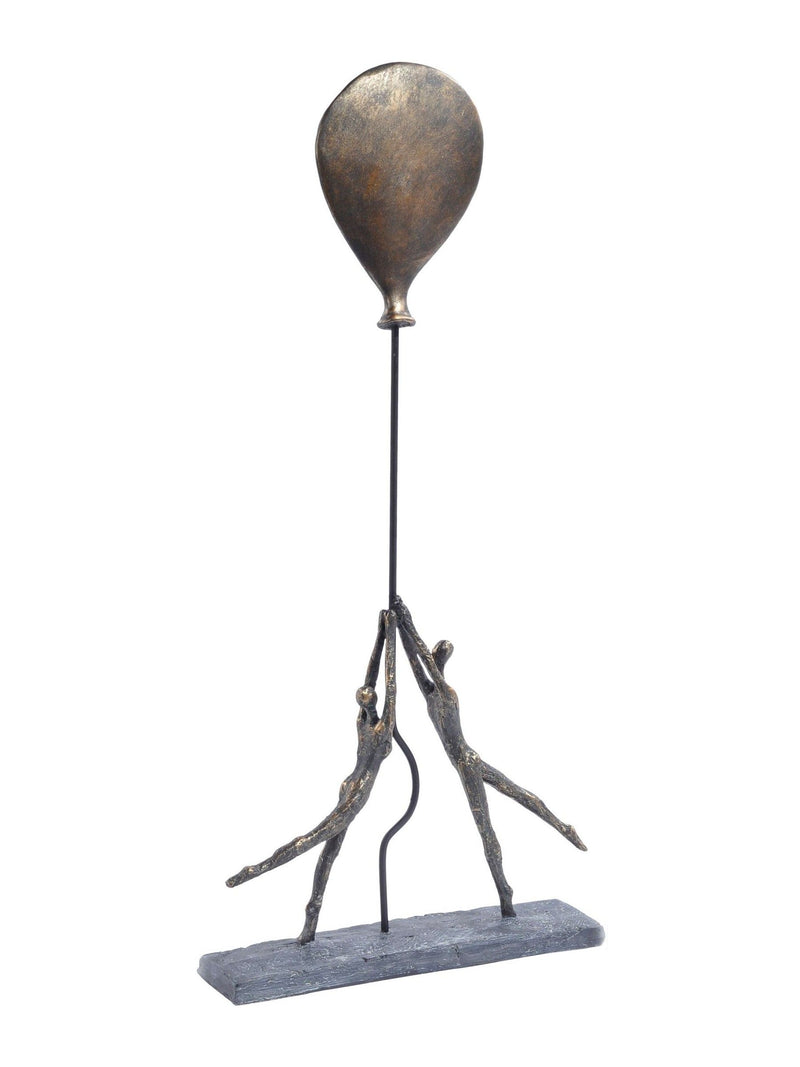 Libra Interiors bronze romantic sculpture 55.5cm, UK version