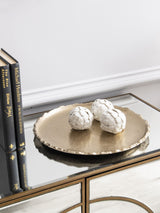 Next Libra Bronze Striking Platter with Gold Surface 34cm- Buy online at McGrocer