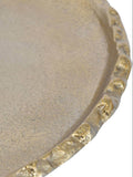 Libra bronze platter gold interior 34cm - British product