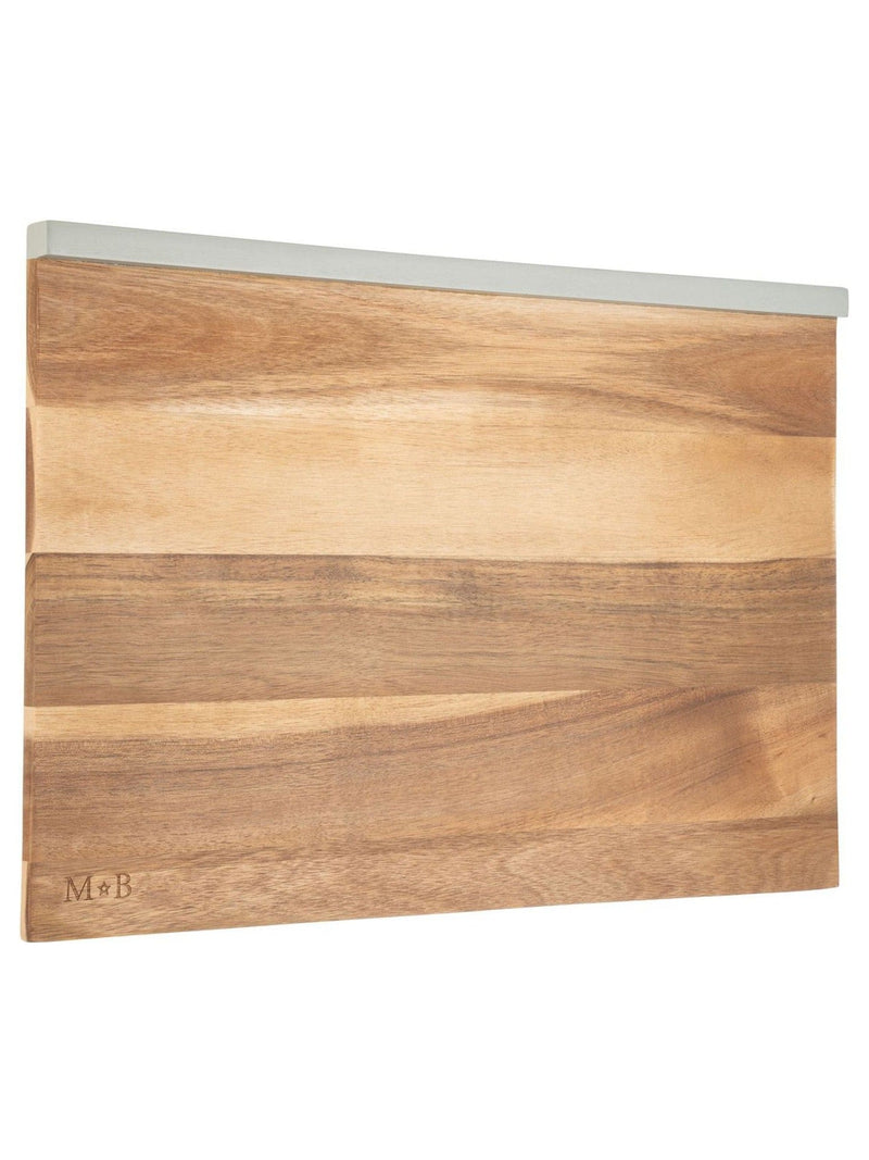 Mary Berry double-sided wooden chopping board 48cm wide, imported from the UK
