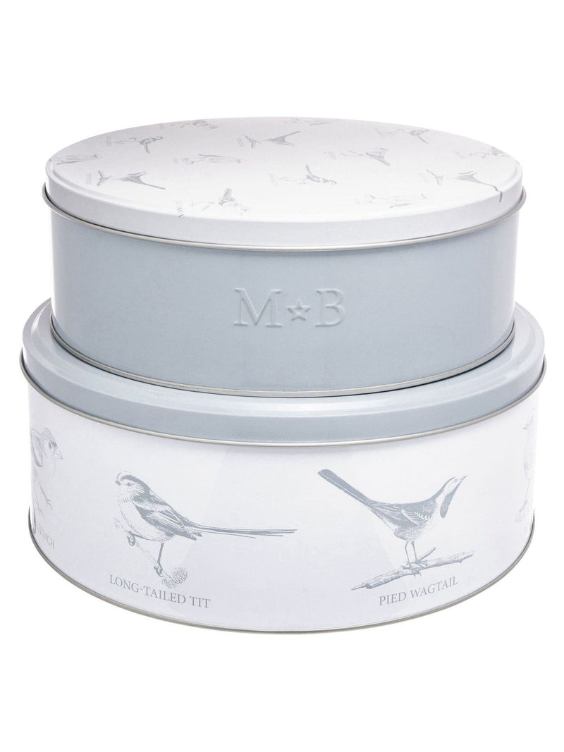 Mary Berry white bird cake tins set of 2 small, imported from the UK