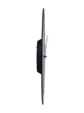 Brookpace Lascelles black station wall clock with seconds hand 36cm - British product