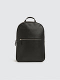 MOSS Black Saffiano faux leather backpack - British product