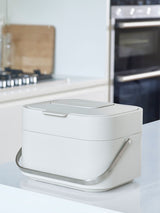 Next Joseph Joseph Stone Stack 4 Stone Grey Food Waste Caddy- Buy online at McGrocer