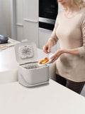 Joseph Joseph Stone Grey Stone Stack 4 Food Waste Caddy, UK version