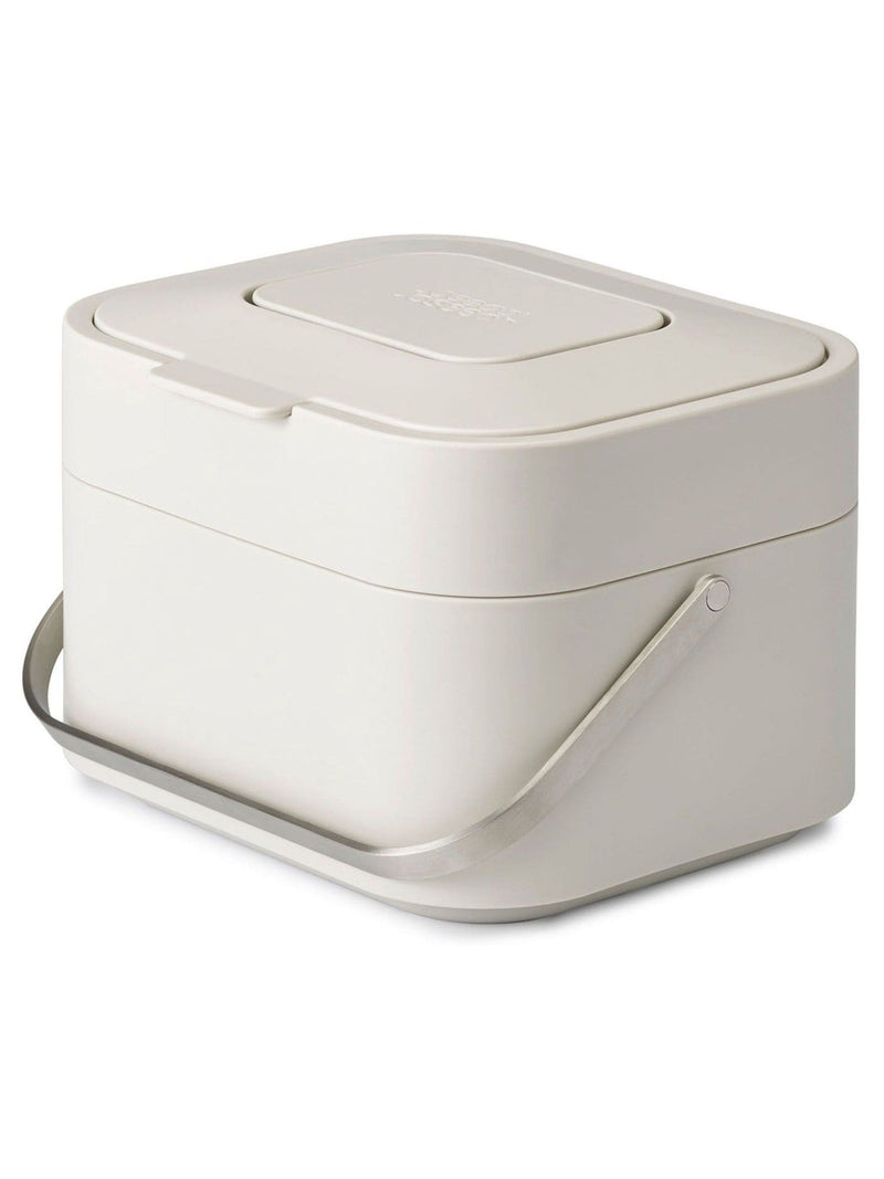 Joseph Joseph Stone Grey Stone Stack 4 Food Waste Caddy, UK version