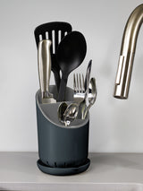 Next Joseph Joseph Grey Dock Household Cutlery Drainer- Buy online at McGrocer