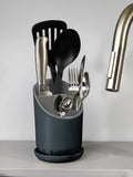 Joseph Joseph Grey Dock cutlery drainer, UK version