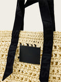 AllSaints Green Celayne paper mesh bag, UK version
