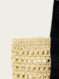AllSaints Green Celayne paper mesh bag, UK version