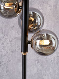 Pacific smoke glass ball floor lamp - British product