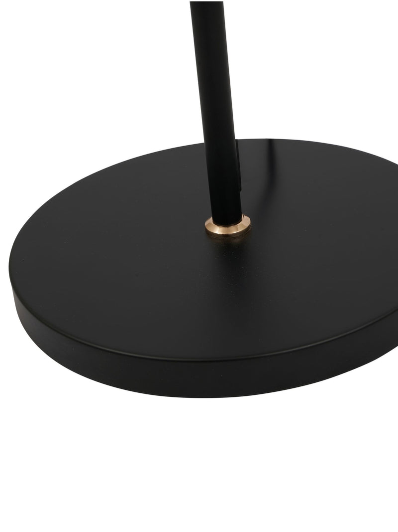 Pacific smoke glass ball floor lamp - British product