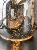 Pacific Mercurial Glass dual light table lamp, UK version